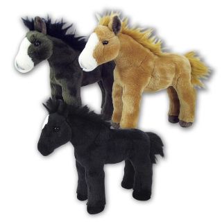 Obrázek z Kůň plyš 25cm, 3druhy 